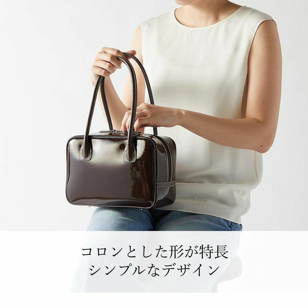 濱野皮革工藝 HAMANO】皇室御用達 セレブ ミニボストン ボストン