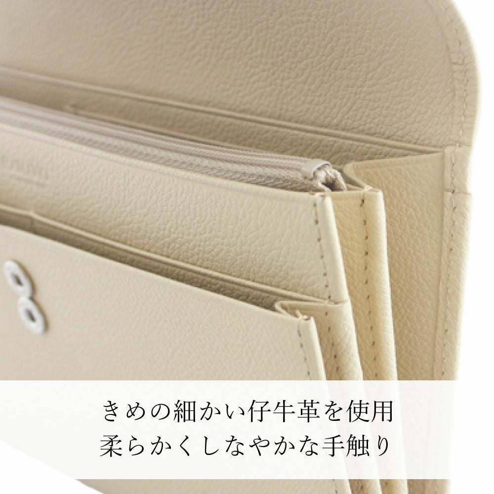 濱野皮革工藝 HAMANO】皇室御用達 グレースウォレット エル 本革