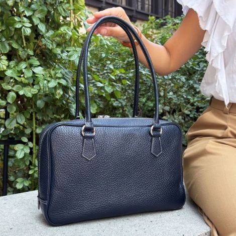 濱野皮革工芸のキャリア女性におすすめな通勤バッグは、エヴィ ボストン