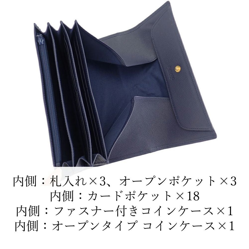 濱野皮革工藝 HAMANO】皇室御用達 グレース ロングウォレット 濱野皮革工藝 HAMANO】皇室御用達 グレース ロングウォレット