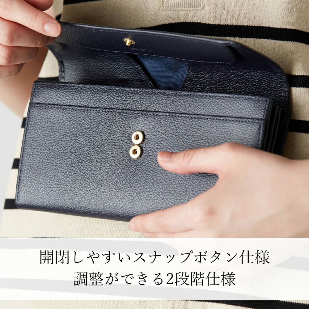 濱野皮革工藝 HAMANO】皇室御用達 グレース ロングウォレット