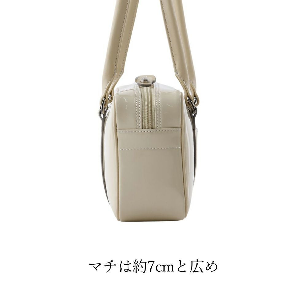 濱野皮革工芸　ショルダーバッグ　セレブサイドボストン 濱野皮革工藝 HAMANO】皇室御用達 セレブ サイドボストン