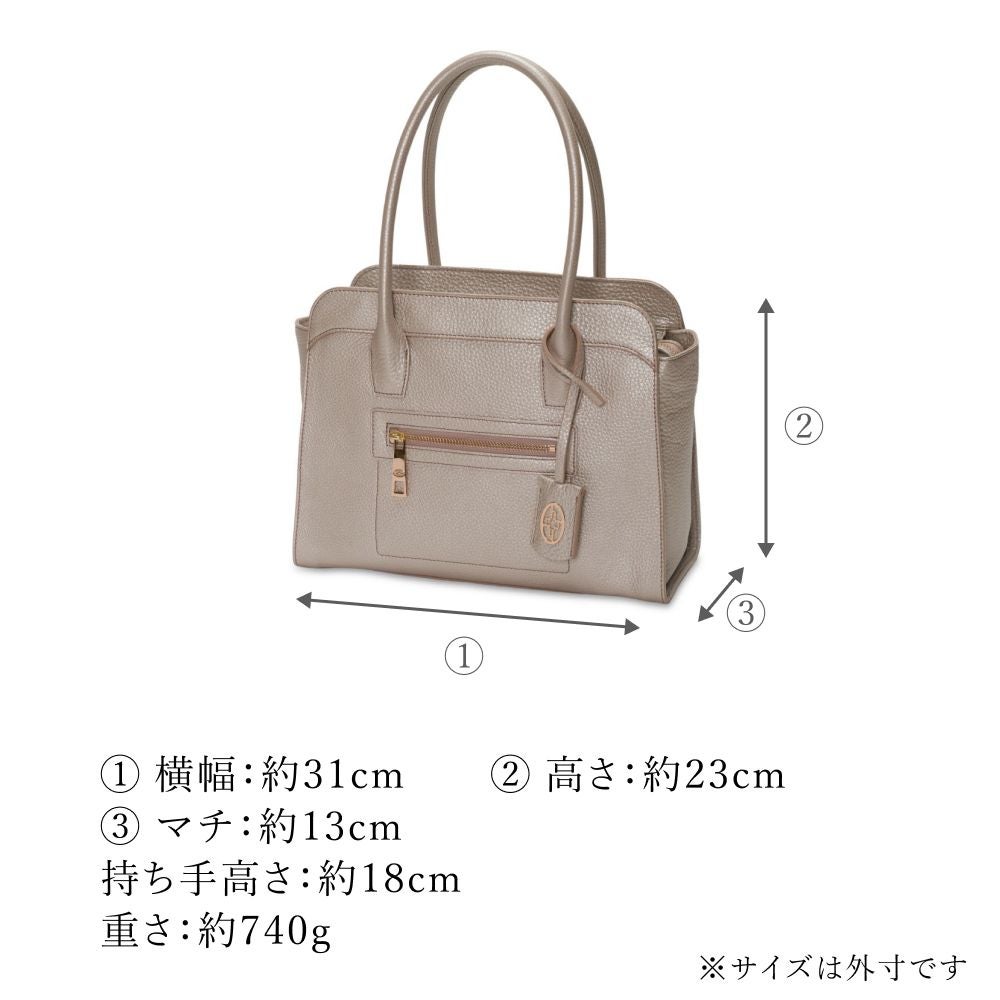 濱野皮革工藝 HAMANO】皇室御用達 フィオーレ ミドルボクシー