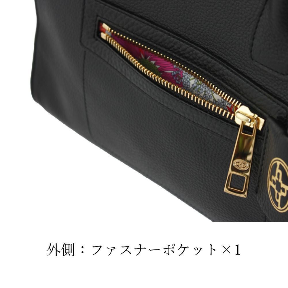 濱野皮革工藝 HAMANO】皇室御用達 フィオーレ ミドルボクシー