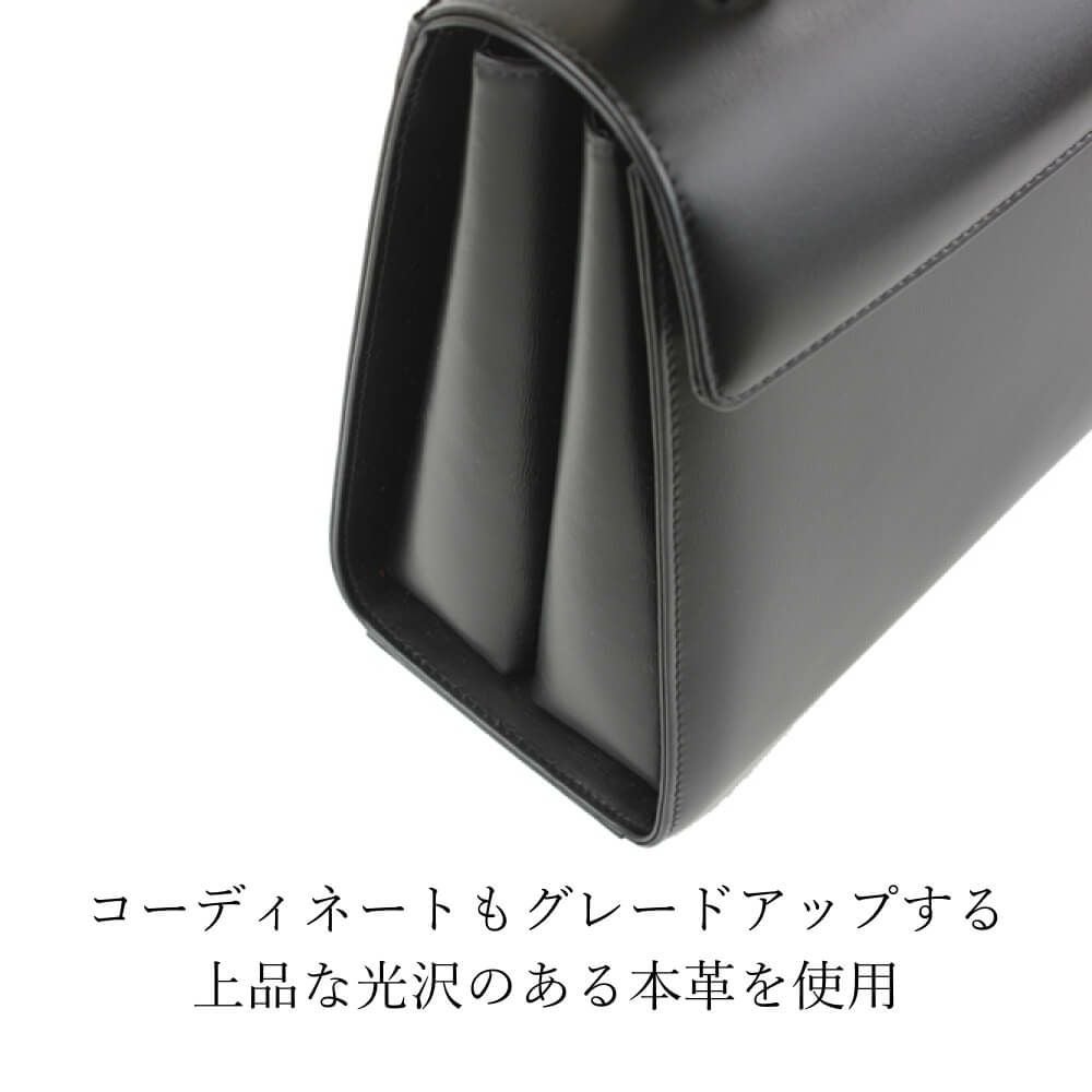 【美品】HAMANO 濱野皮革工芸 シンフォニア フォーマル バッグ selection_h19-65146