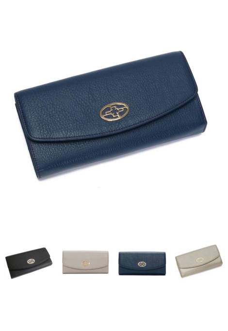 濱野皮革工藝 HAMANO】皇室御用達 フィオーレ ロングウォレット