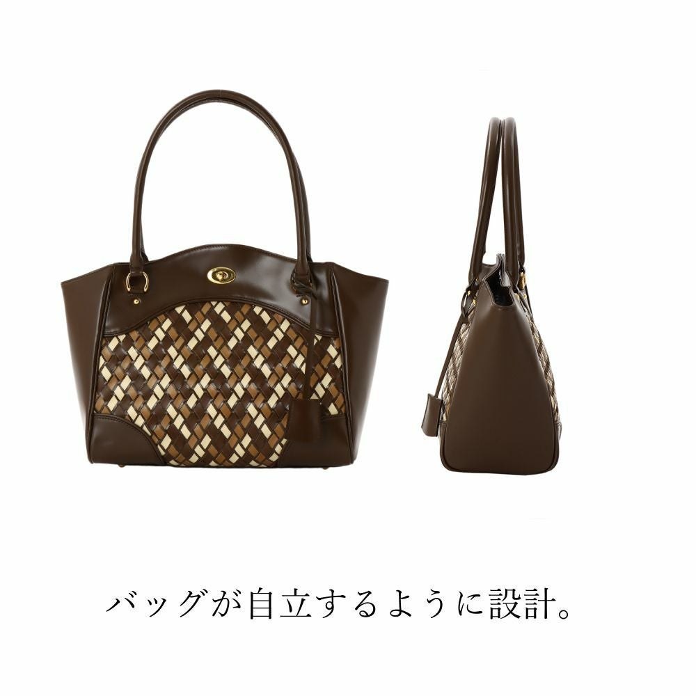 濱野皮革工藝 HAMANO】皇室御用達 ハニカム トートバッグ