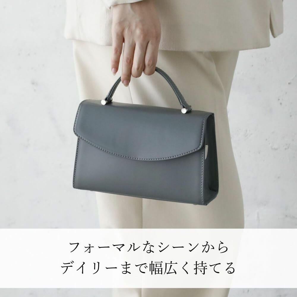 濱野皮革工藝 HAMANO】皇室御用達 プティ・フォルム DUE 2way