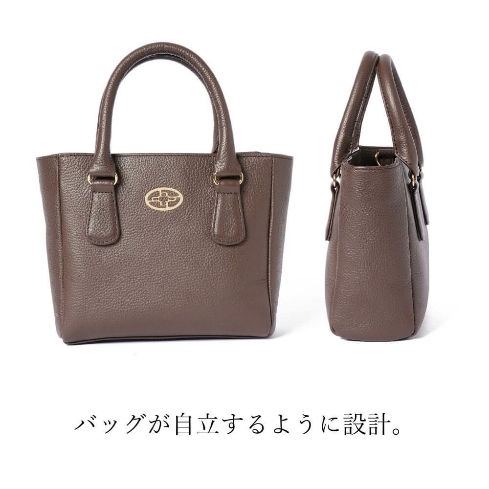 濱野皮革工藝 HAMANO】皇室御用達 ハナエル 2wayミニトート