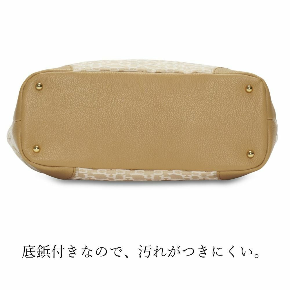 濱野皮革工藝 HAMANO】皇室御用達 ハナエルジャガードトート
