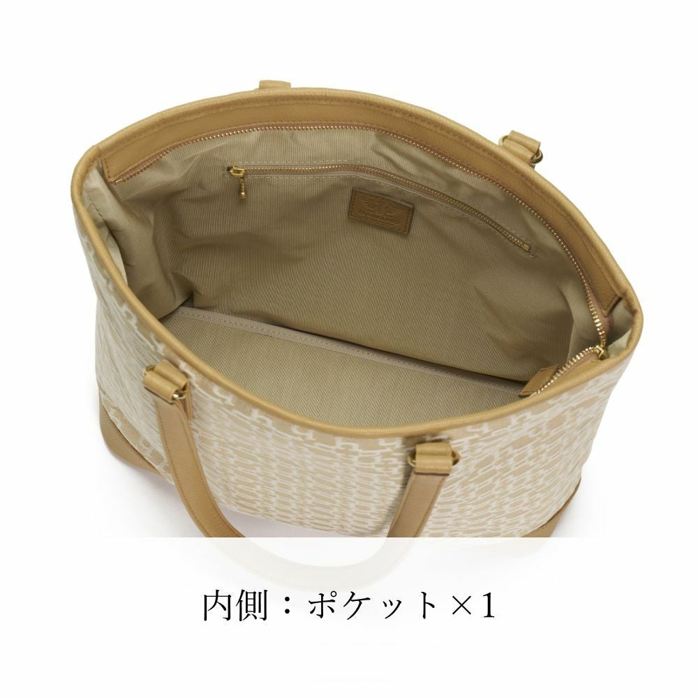 濱野皮革工藝 HAMANO】皇室御用達 ハナエルジャガードトート