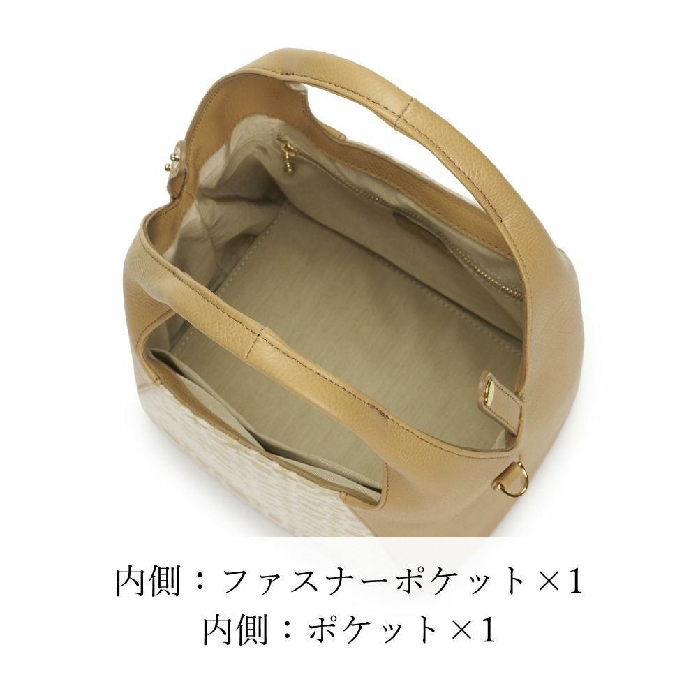 濱野皮革工藝 HAMANO】皇室御用達 ハナエルジャガード2WAY