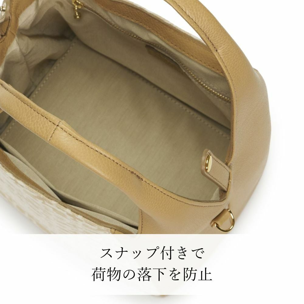 濱野皮革工藝 HAMANO】皇室御用達 ハナエルジャガード2WAY