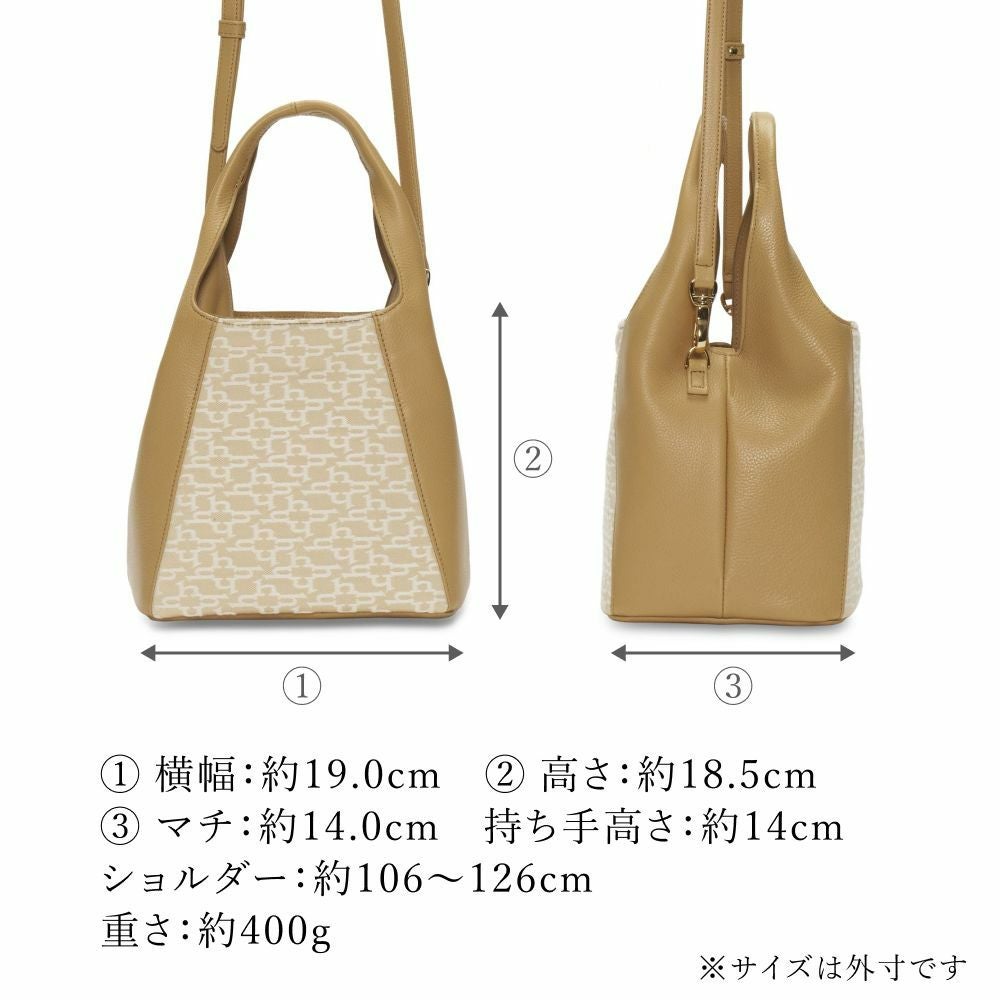 濱野皮革工藝 HAMANO】皇室御用達 ハナエルジャガード2WAY