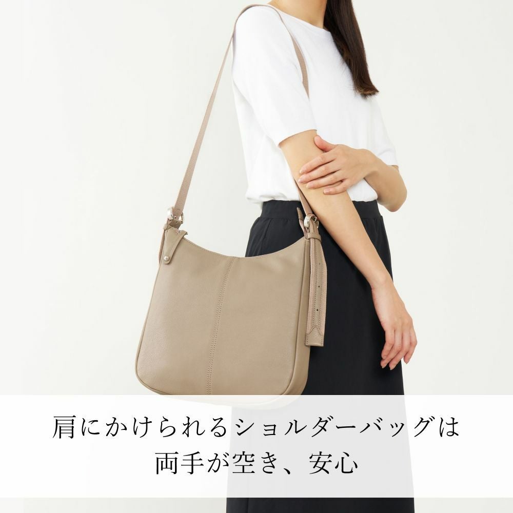 ☆濱野皮革工藝 皇室御用達 レザーショルダーバッグ 2WAY ポーチ付き レディース 本革 フロントポケット付 濱野皮革工藝 HAMANO】皇室御用達 コンステレッション